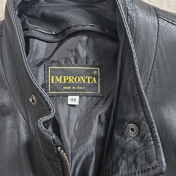 Italian Leather Moto Jacket Bomber & Varsity